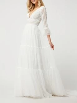 Luxuar Brautkleid Im Boho-Look - Offwhite