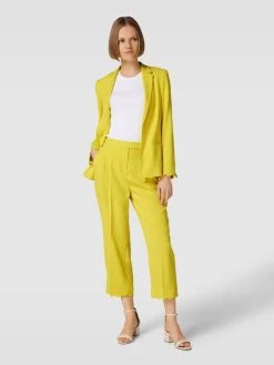Damen Mode 39 Marc Cain Blazer Mit Reverskragen - Neon Gelb