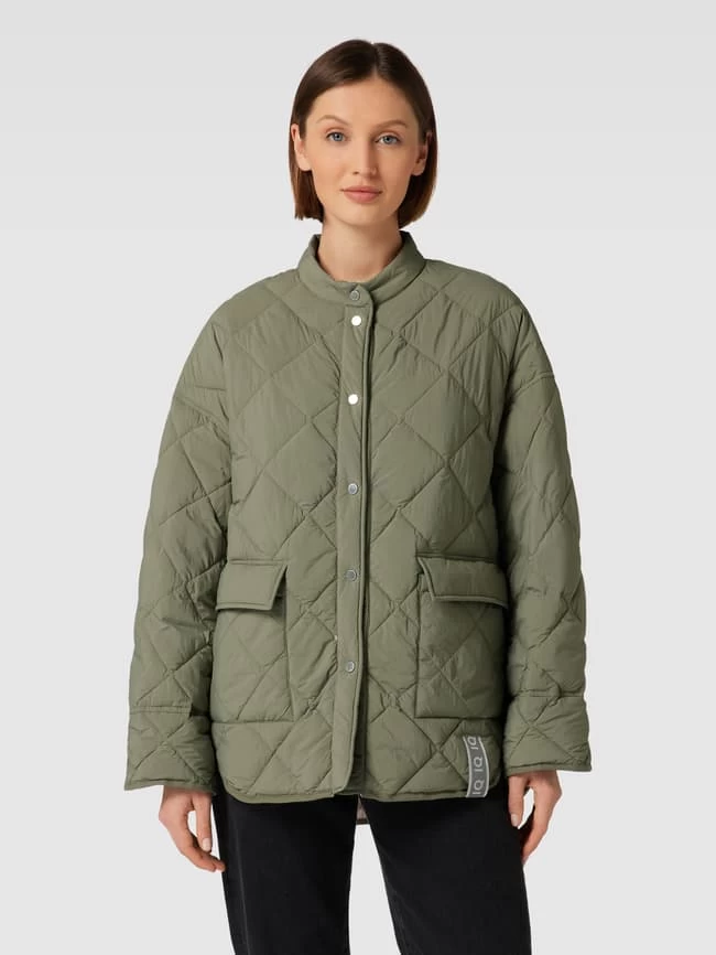 IQ Studio Steppjacke Mit Pattentaschen Modell 'BRUNA' - Khaki 6 IQ Studio Steppjacke Mit Pattentaschen Modell 'BRUNA' - Khaki – Bild 4