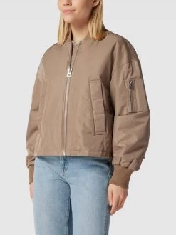 Marc O'Polo Bomberjacke Mit Stehkragen - Taupe -Damen Mode 9l754hpl9p158lhk84r4ic1k8p95cgqc9d9k6cim88o44kqd9gqkal2e8t4j4d9k8gr5cgiaa993ee238go68ob4chgj6dpn60o3echk6kp62e1nc8sm8e9o6crm8dhjcpi3gcg