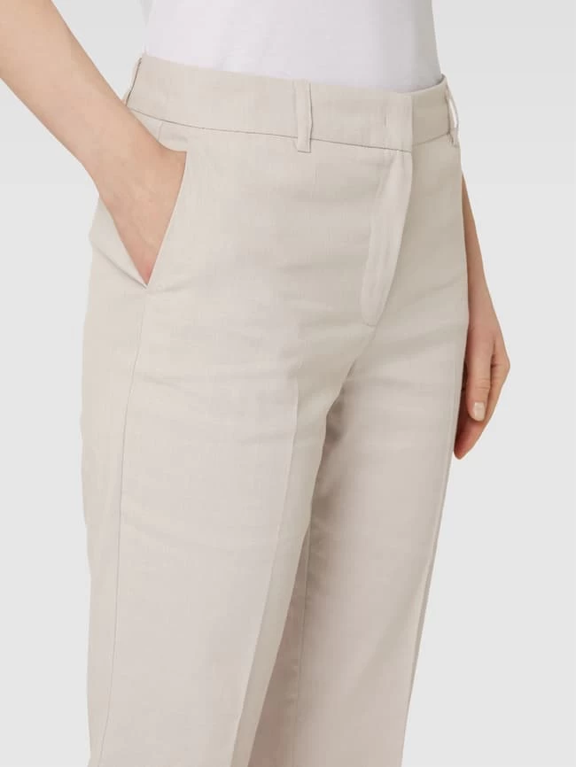 Christian Berg Woman Selection Stoffhose Mit Bügelfalten Modell 'Zigarette' - Sand Meliert 5 Christian Berg Woman Selection Stoffhose Mit Bügelfalten Modell 'Zigarette' - Sand Meliert – Bild 3