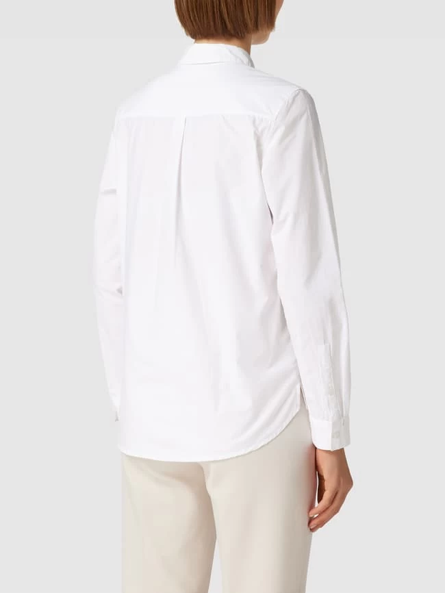 Montego Hemdbluse Mit Durchgehender Knopfleiste - Weiß 7 Montego Hemdbluse Mit Durchgehender Knopfleiste - Weiß – Bild 5
