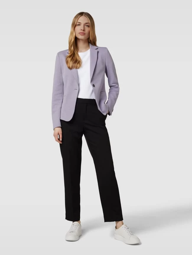 Jake*s Collection Blazer Mit Knopfverschluss - Lila 3 Jake*s Collection Blazer Mit Knopfverschluss - Lila