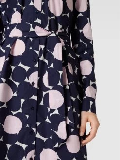 Christian Berg Woman Knielanges Kleid Mit Allover-Muster - Dunkelblau -Damen Mode 9p358j2i9ta5ccqm8d944cig60okclhl9l236iaf9p1ksjaa994kic2eah9j8e286kr42jqc652j6kqc8so62d9m6cs30p9n6opmadhk6ph3gohg61hjge9pc5hj6cr16gr68do