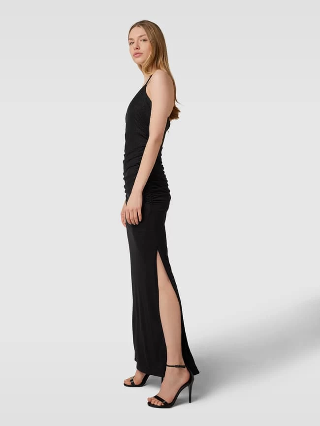 Jake*s Cocktail Abendkleid Mit V-Ausschnitt - Schwarz 3 Jake*s Cocktail Abendkleid Mit V-Ausschnitt - Schwarz