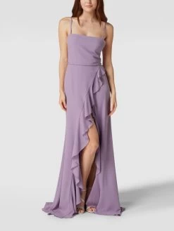 Vera Wang Bride Abendkleid Mit Volants Modell 'Lou' - Flieder