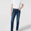 Cambio Jeans Im Used-Look Modell 'Parla' - Blau