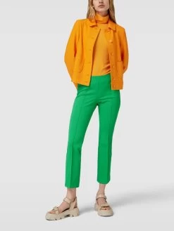 Cambio Stoffhose Mit Ziernähten Modell 'RANEE EASY KICK' - Hellgrün