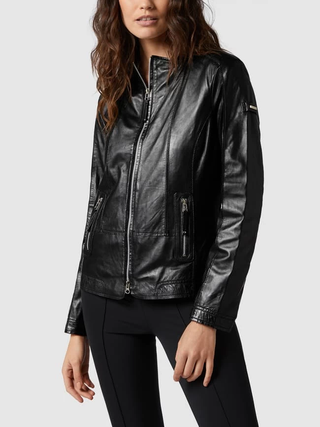 Cabrini Blazer Aus Lammnappa - Schwarz 6 Cabrini Blazer Aus Lammnappa - Schwarz – Bild 4