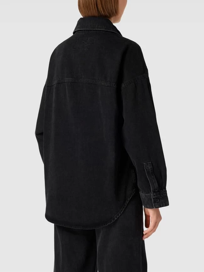 Drykorn Jeansjacke Mit Seitenschlitzen Modell 'VARIN' - Anthrazit 7 Drykorn Jeansjacke Mit Seitenschlitzen Modell 'VARIN' - Anthrazit – Bild 5