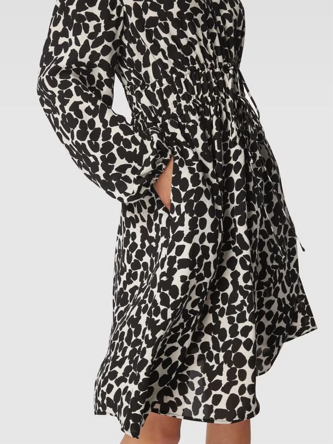 Marc O'Polo Minikleid Mit Allover-Muster - Schwarz 5 Marc O'Polo Minikleid Mit Allover-Muster - Schwarz – Bild 3