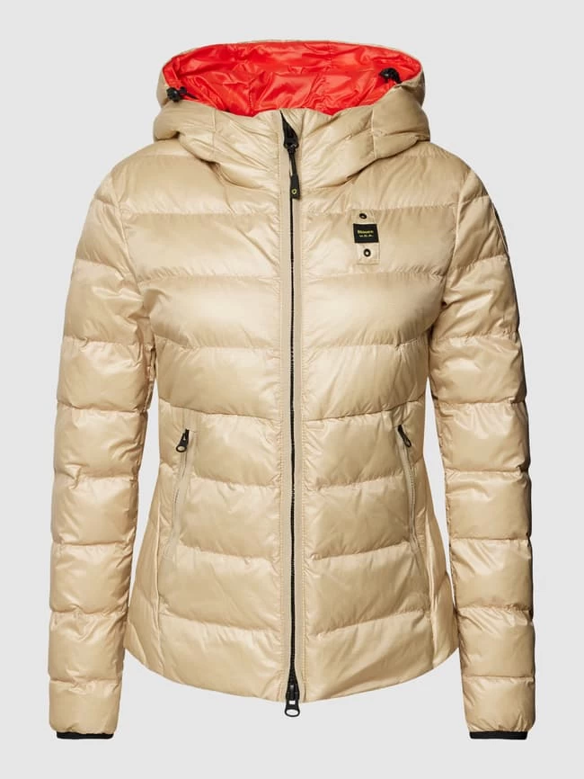 Blauer Usa Steppjacke Mit Label-Detail - Beige 4 Blauer Usa Steppjacke Mit Label-Detail - Beige – Bild 2