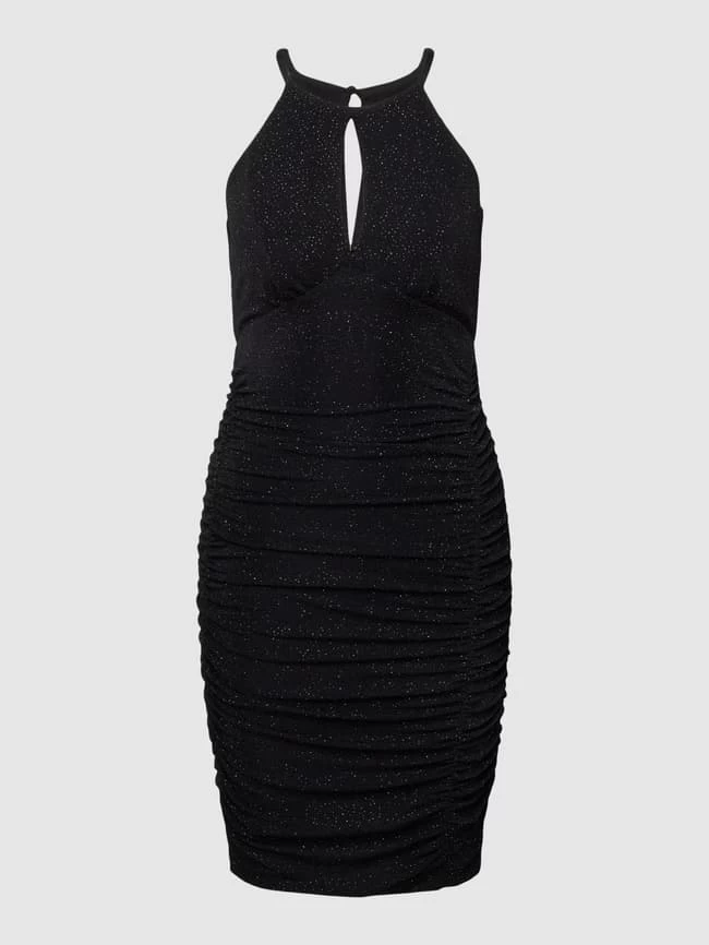Jake*s Cocktail Cocktailkleid Mit Effektgarn - Schwarz 4 Jake*s Cocktail Cocktailkleid Mit Effektgarn - Schwarz – Bild 2