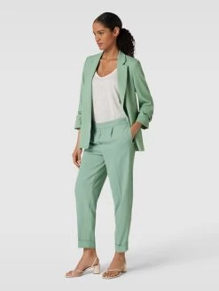 Jake*s Collection Blazer Mit Reverskragen - Hellgrün