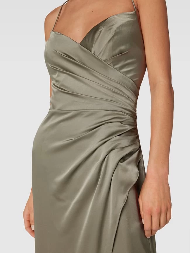 Luxuar Abendkleid Mit Gekreuzter Schnürung Auf Der Rückseite - Mint 5 Luxuar Abendkleid Mit Gekreuzter Schnürung Auf Der Rückseite - Mint – Bild 3