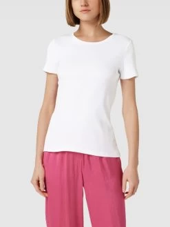 Montego T-Shirt Mit Geripptem Rundhalsausschnitt - Weiß -Damen Mode ad536c9i9p74slalapb4gcal90q36dac9d3kalik94s5cghi8so30ii5a4q58iq284qkue2a8d4jaj9g6so34choc4s34dhjc4oj6c1kc5i36e35cgp64or36dijic1pcgo3cc0