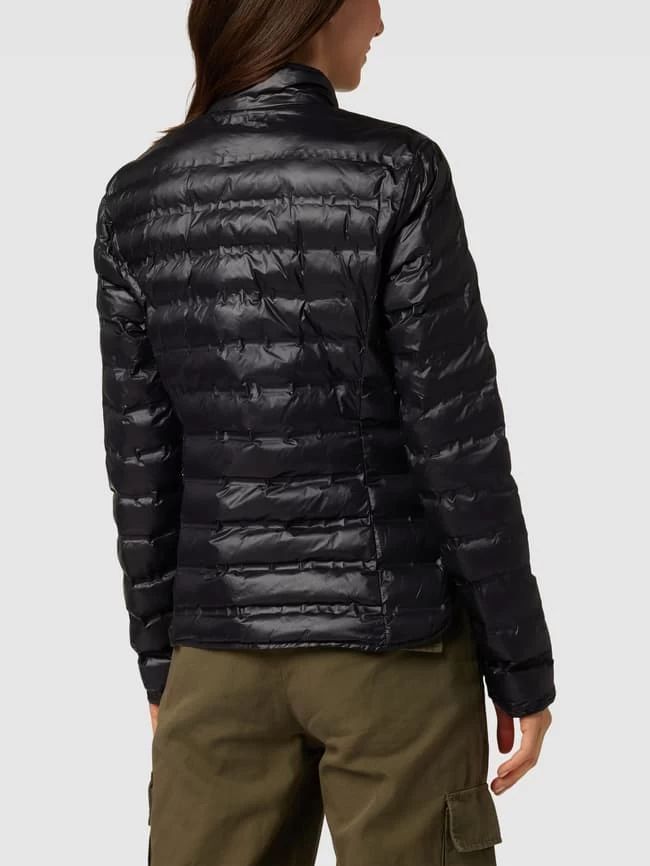 Blauer Usa Steppjacke Mit Stehkragen - Schwarz 7 Blauer Usa Steppjacke Mit Stehkragen - Schwarz – Bild 5