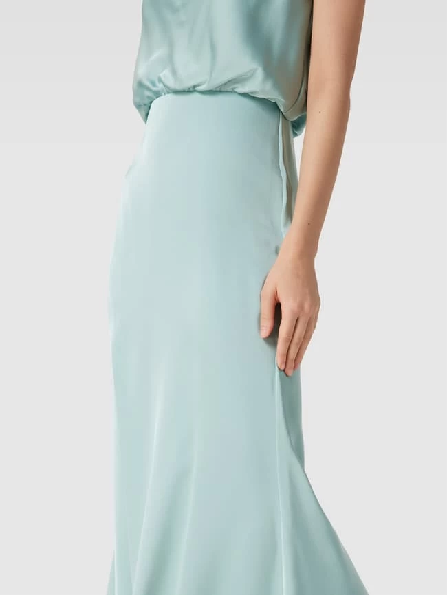 Laona Abendkleid Mit Wasserfall-Ausschnitt - Mint 5 Laona Abendkleid Mit Wasserfall-Ausschnitt - Mint – Bild 3