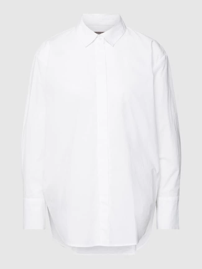 Christian Berg Woman Oversized Hemdbluse Aus Baumwolle - Weiß 4 Christian Berg Woman Oversized Hemdbluse Aus Baumwolle - Weiß – Bild 2