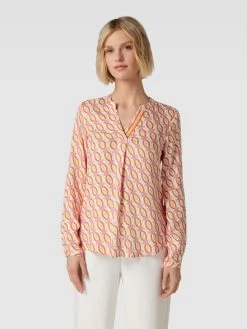Emily Van Den Bergh Bluse Mit Allover-Muster Aus Reiner Viskose Modell 'Retro' - Pink -Damen Mode ala42k29a4p38hpmad24mk27ah4jal2e9d946j9kap946lhl8h94gcig854lccpna8r4shhladb42gqi60o3apho6tgjgdb66sr64ohkcdi68ohi6sqj4e9jcdij6dr46grj8og