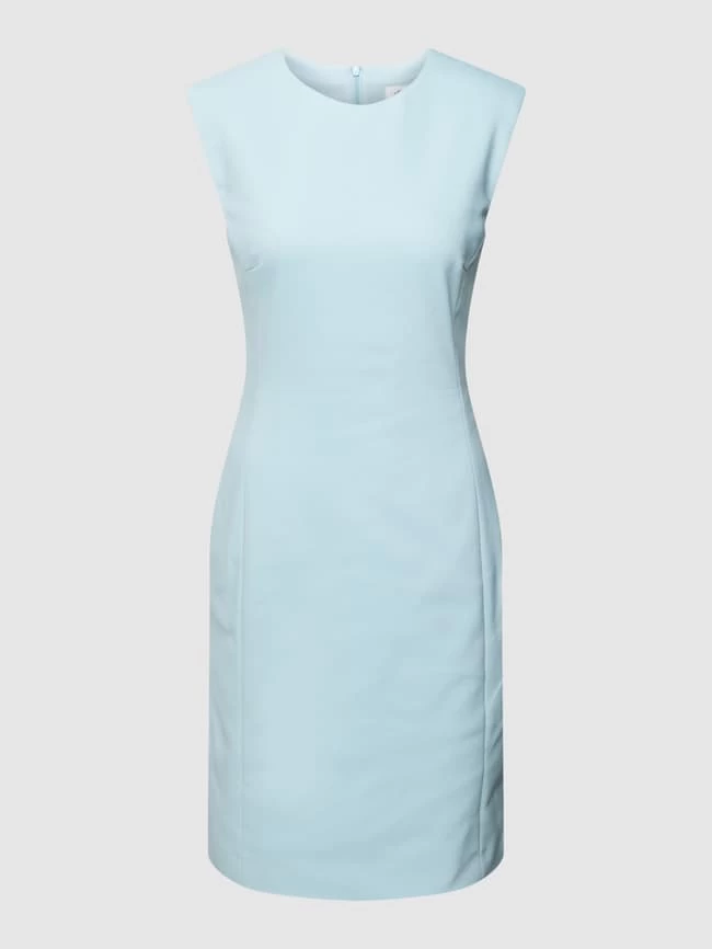 S.Oliver BLACK LABEL Minikleid Mit Gehschlitz - Hellblau 4 S.Oliver BLACK LABEL Minikleid Mit Gehschlitz - Hellblau – Bild 2