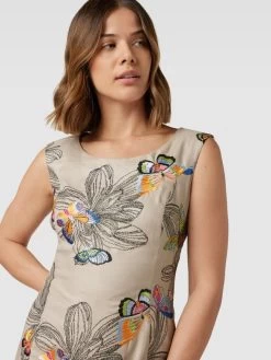 White Label Knielanges Kleid Aus Leinen Mit Motiv-Print - Sand -Damen Mode ap8kmji8698lcdhh8t1kok2l99akucaka8q4ccqe9kojcd2d69554cq69gq54gi59154chhl8993icqjako62p1hc8p3iob16lh34ohkcksj0o9n70sj2dj2ckqj2or16hgjcdg